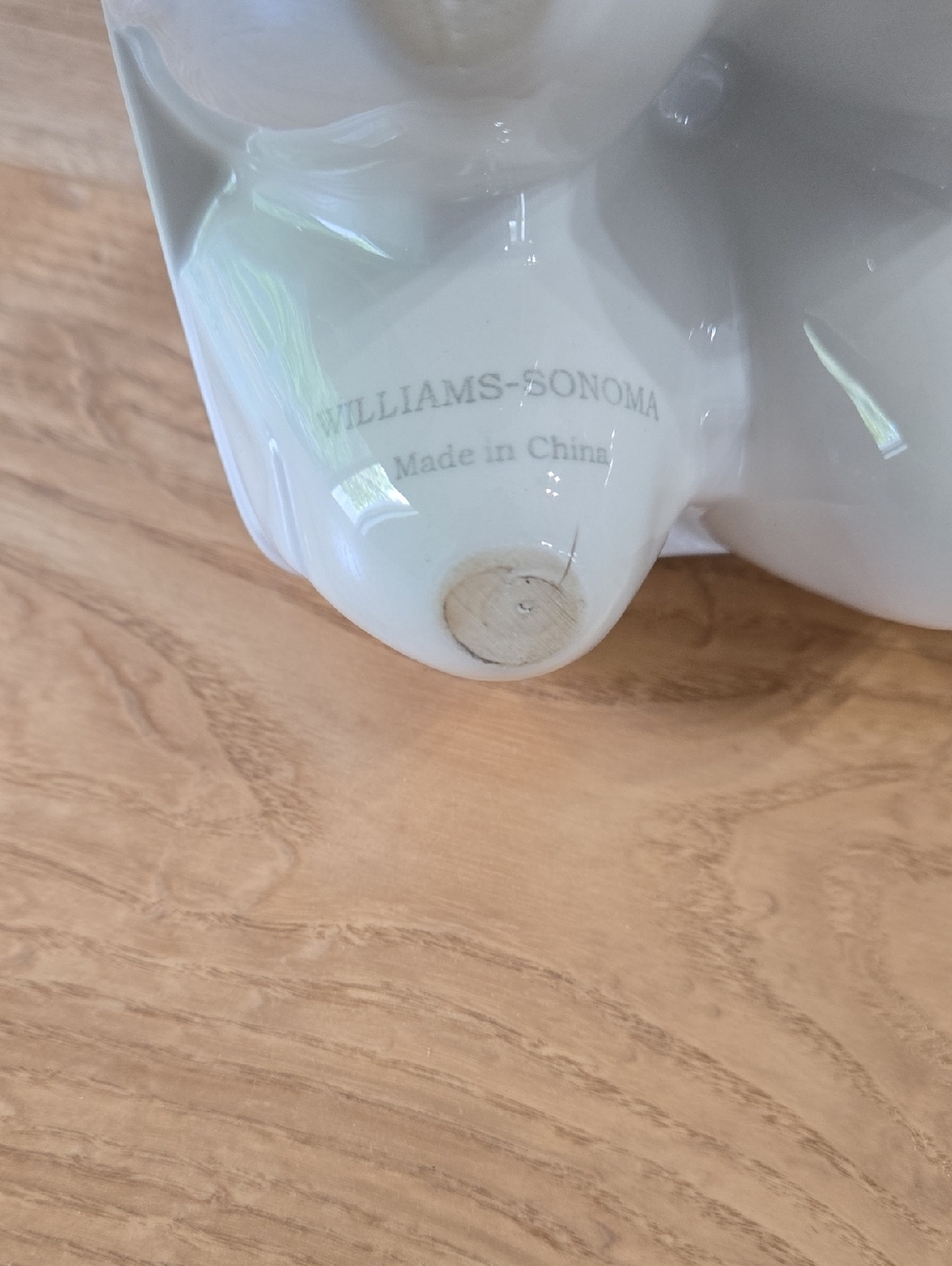 Williams Sonoma White Ceramic Egg Tray - Picture 2 of 4